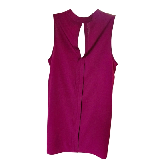 Banana Republic Vibrant Pink Sleeveless Blouse - Picture 7 of 10
